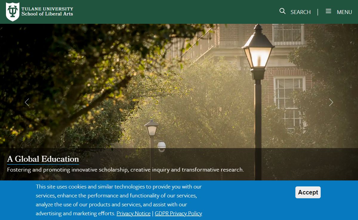School of Liberal Arts at Tulane University