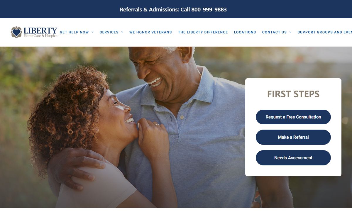 Hospice and Homecare in North Carolina, South Carolina, and Virginia | Liberty