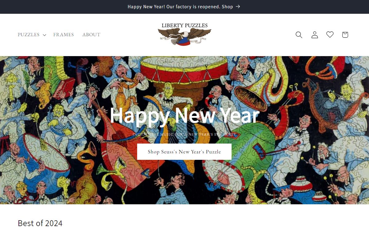 Liberty Puzzles | Wooden Jigsaw Puzzles