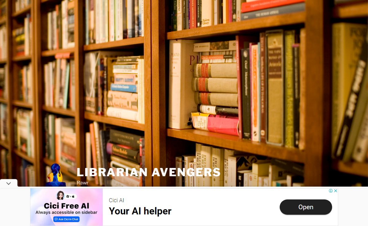 Librarian Avengers - Pugilistic Periodicalistas