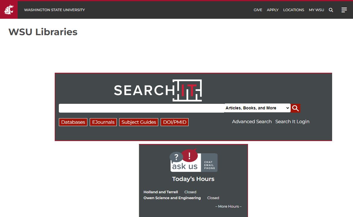 WSU Libraries
