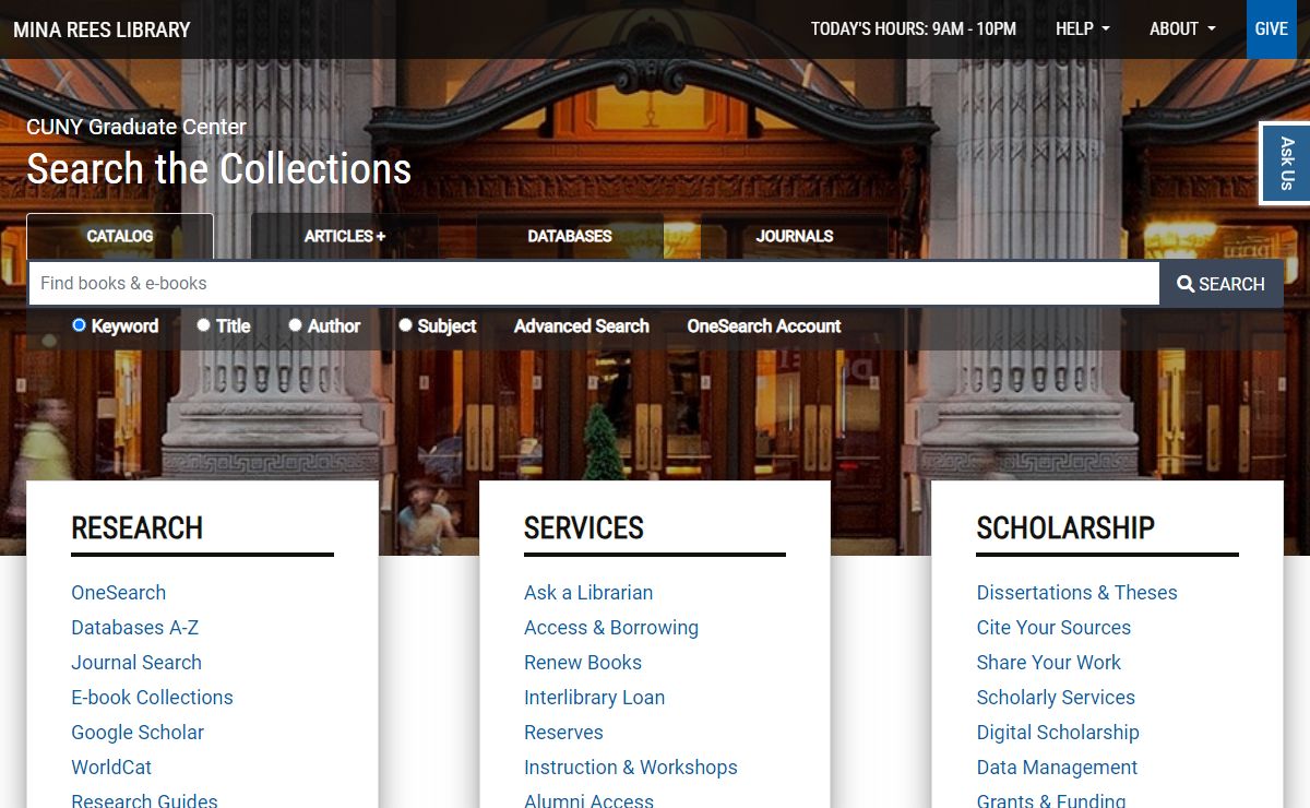 Mina Rees Library