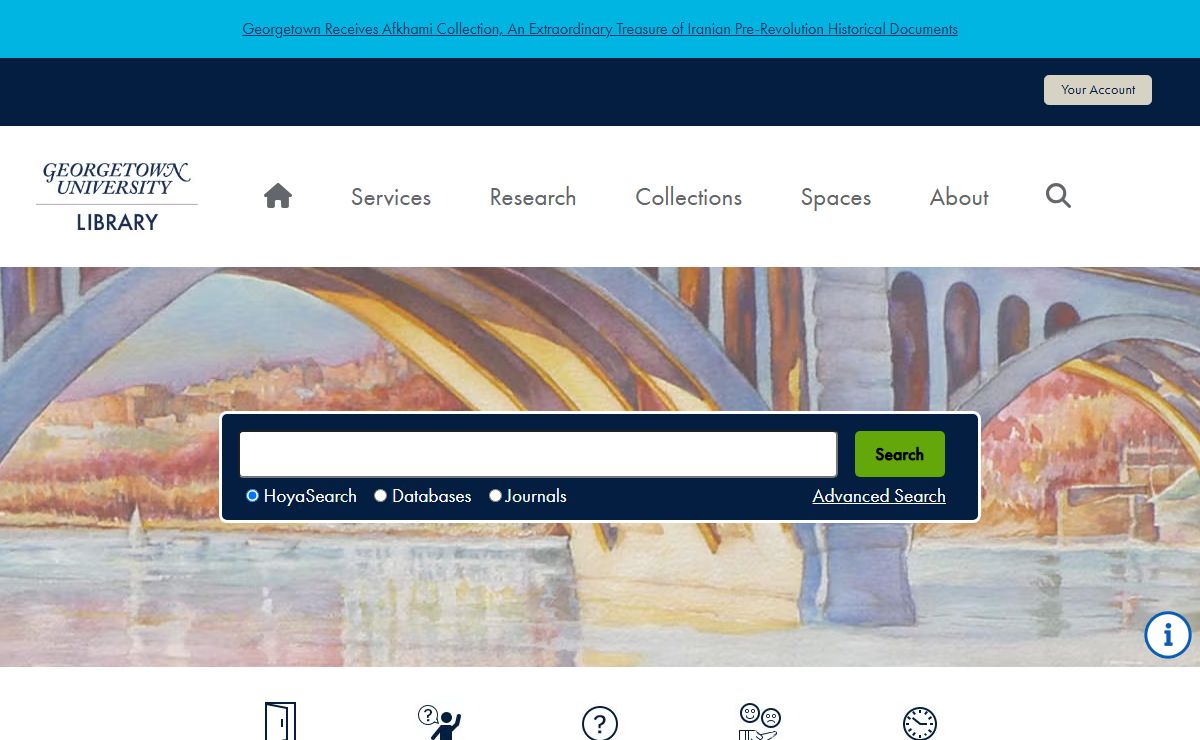 Home Page | Georgetown University Library