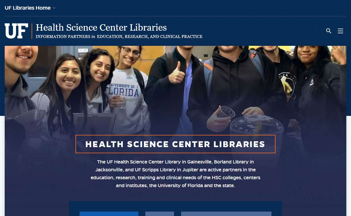 Health Science Center Libraries » UF Libraries » University of Florida
