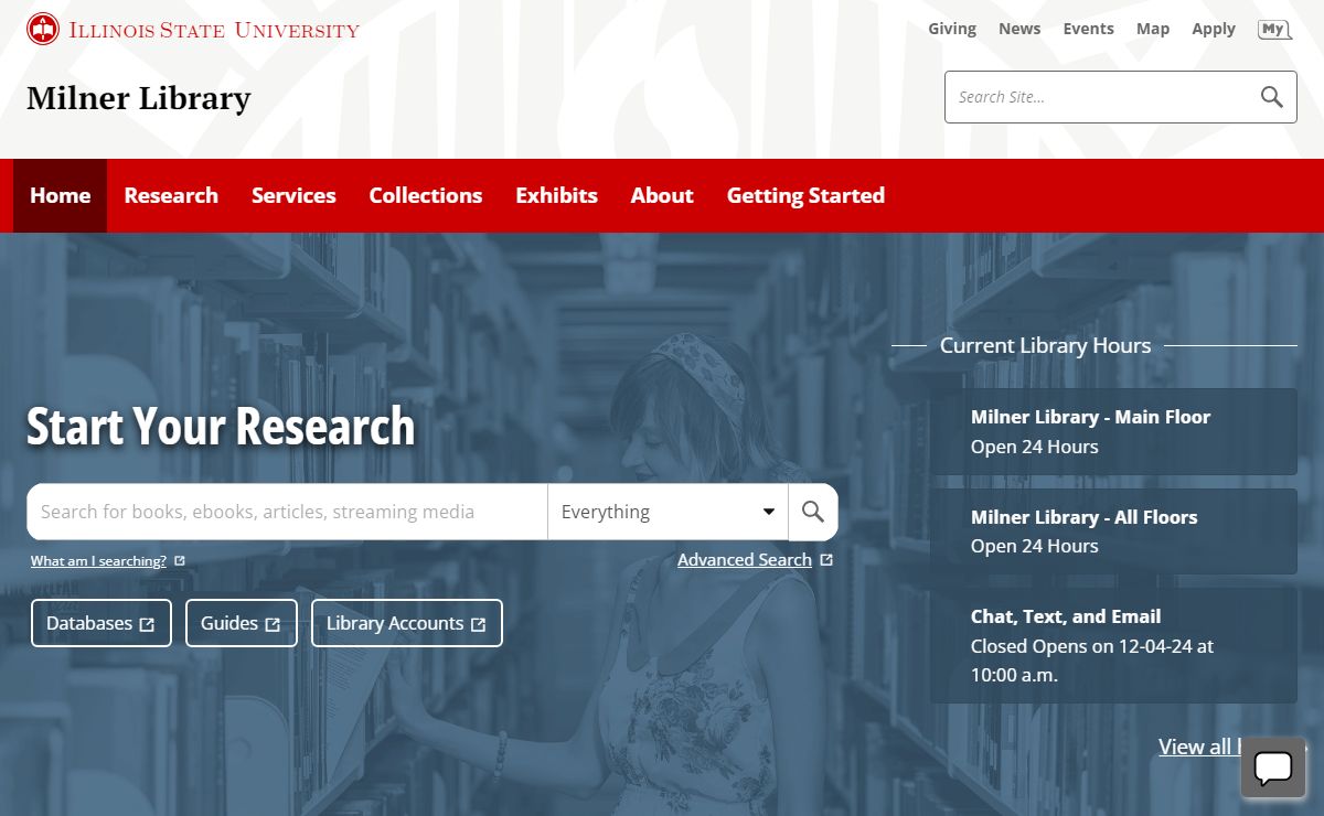 Milner Library | Illinois State