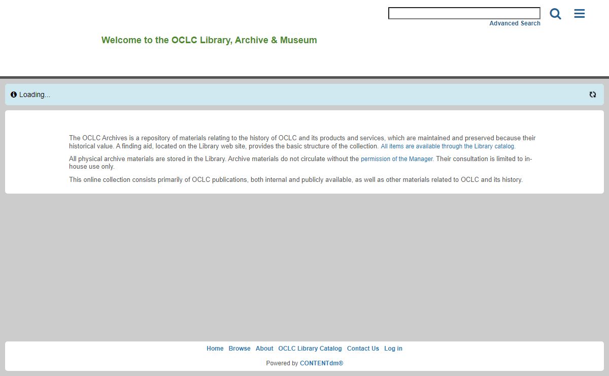 OCLC Archives - OCLC Archives