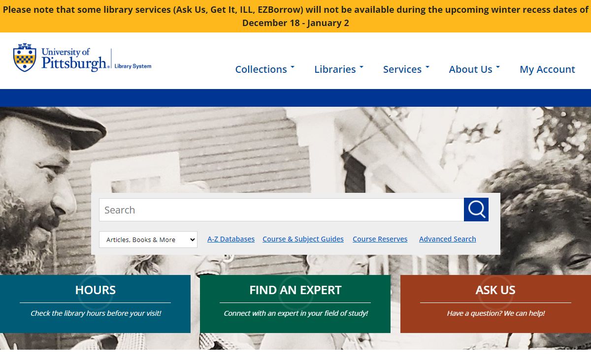 University of Pittsburgh Library System
