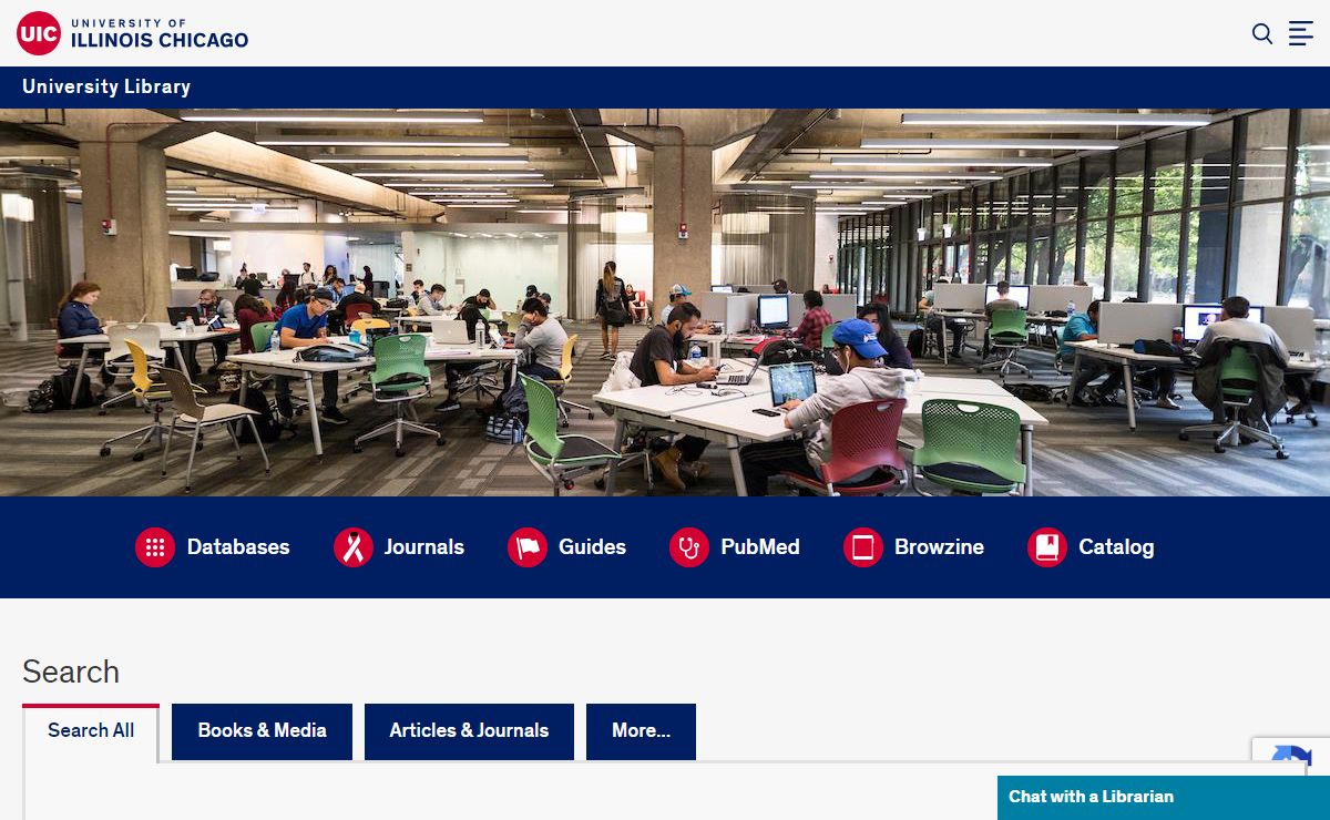 University Library | University of Illinois Chicago