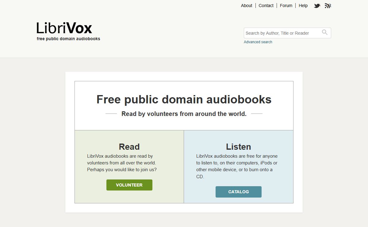 LibriVox | free public domain audiobooks