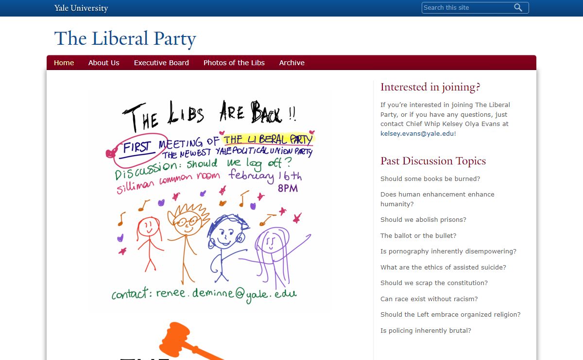 The Liberal Party | The Liberal Party