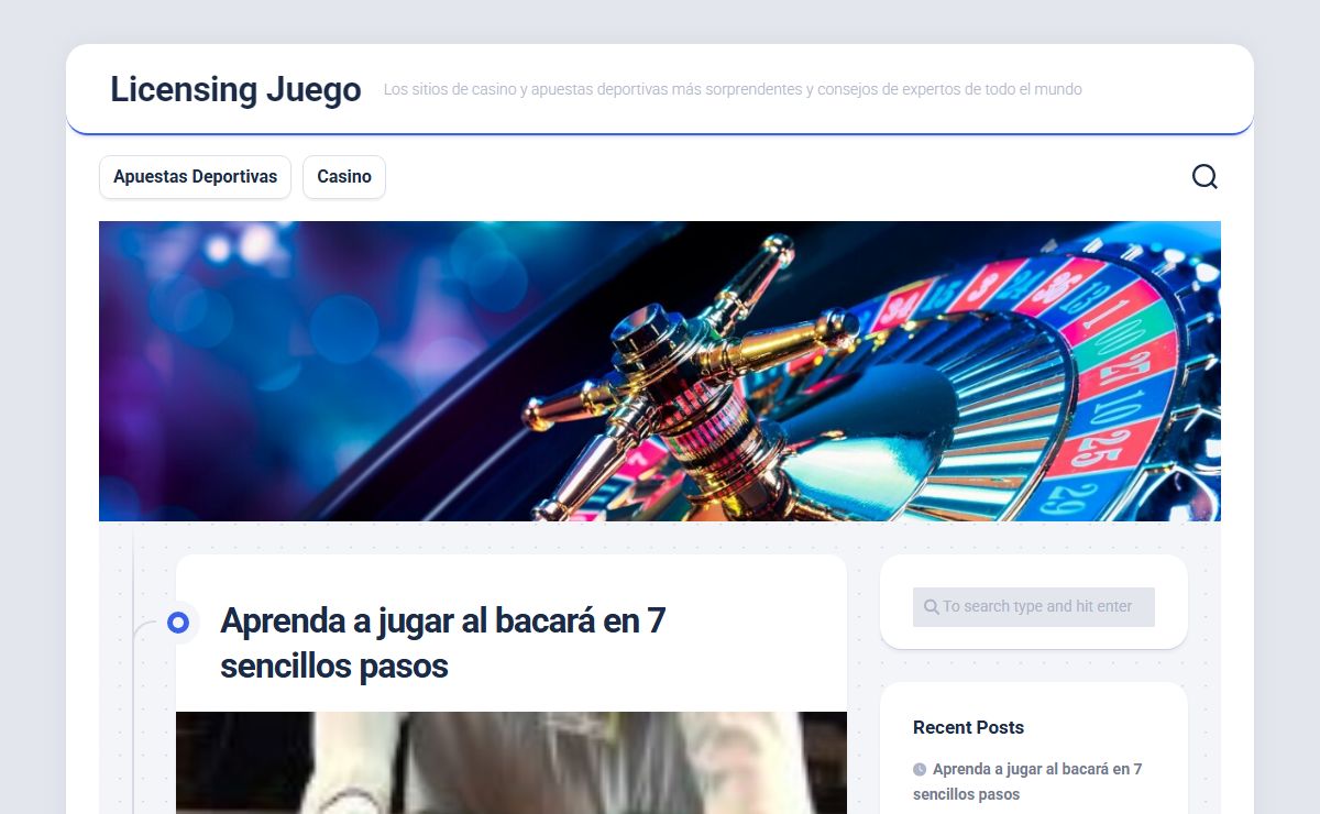 Licensing Juego - Los sitios de casino y apuestas deportivas más sorprendentes y consejos de expertos de todo el mundo