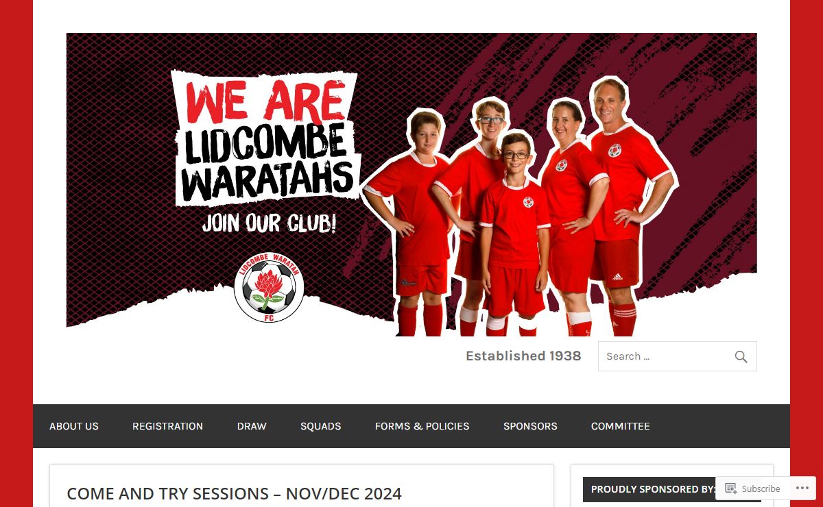 LIDCOMBE WARATAH FC