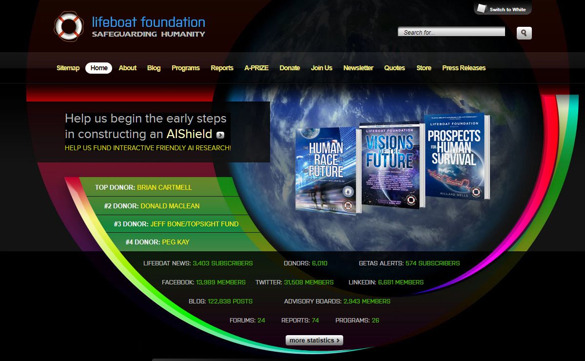 Lifeboat Foundation: Safeguarding Humanity