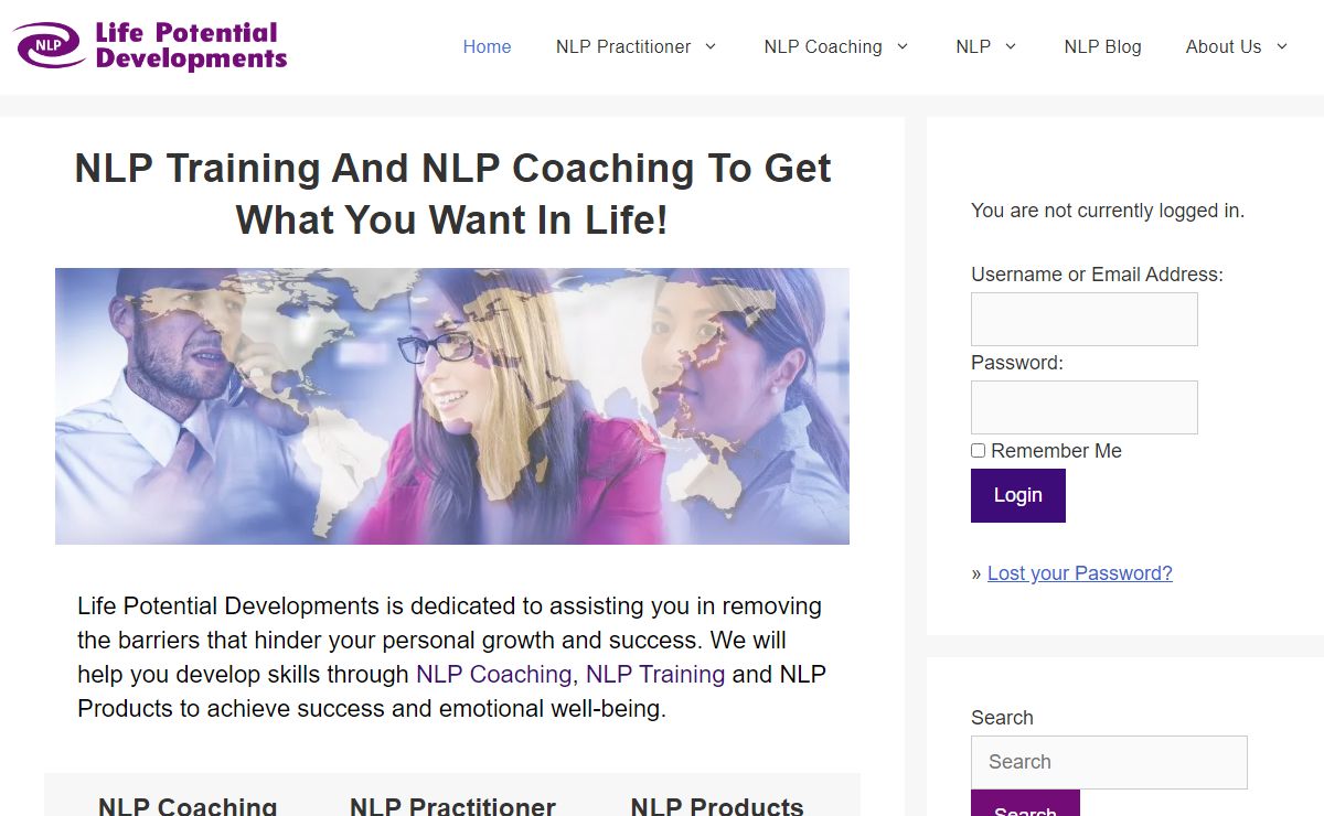 NLP Training And NLP Coaching To Get What You Want In Life!