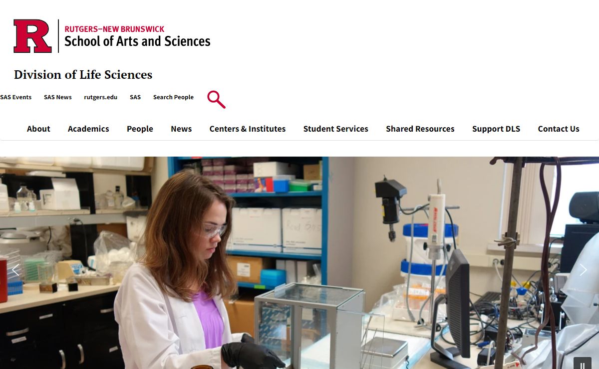 Welcome to Division of Life Sciences | Rutgers University