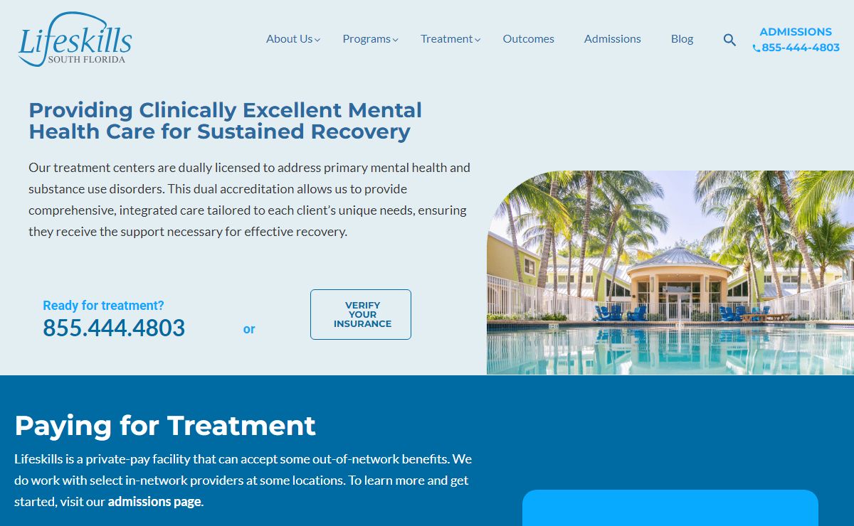Lifeskills South Florida | Mental Health Substance Abuse Treatment
