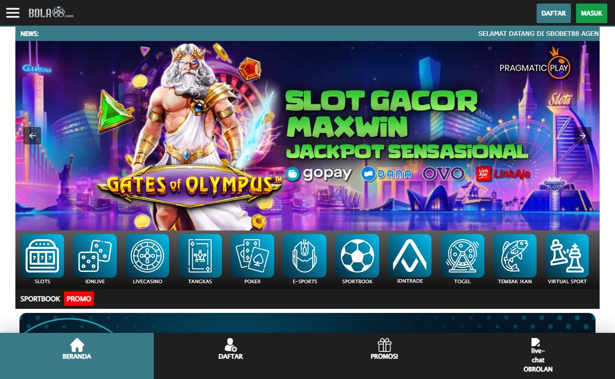 Sbobet88 : Link Alternatif Sbobet & Situs Judi Bola 88 Terpercaya