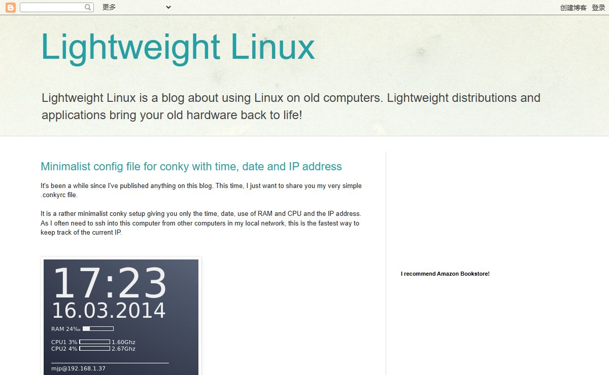 Lightweight Linux