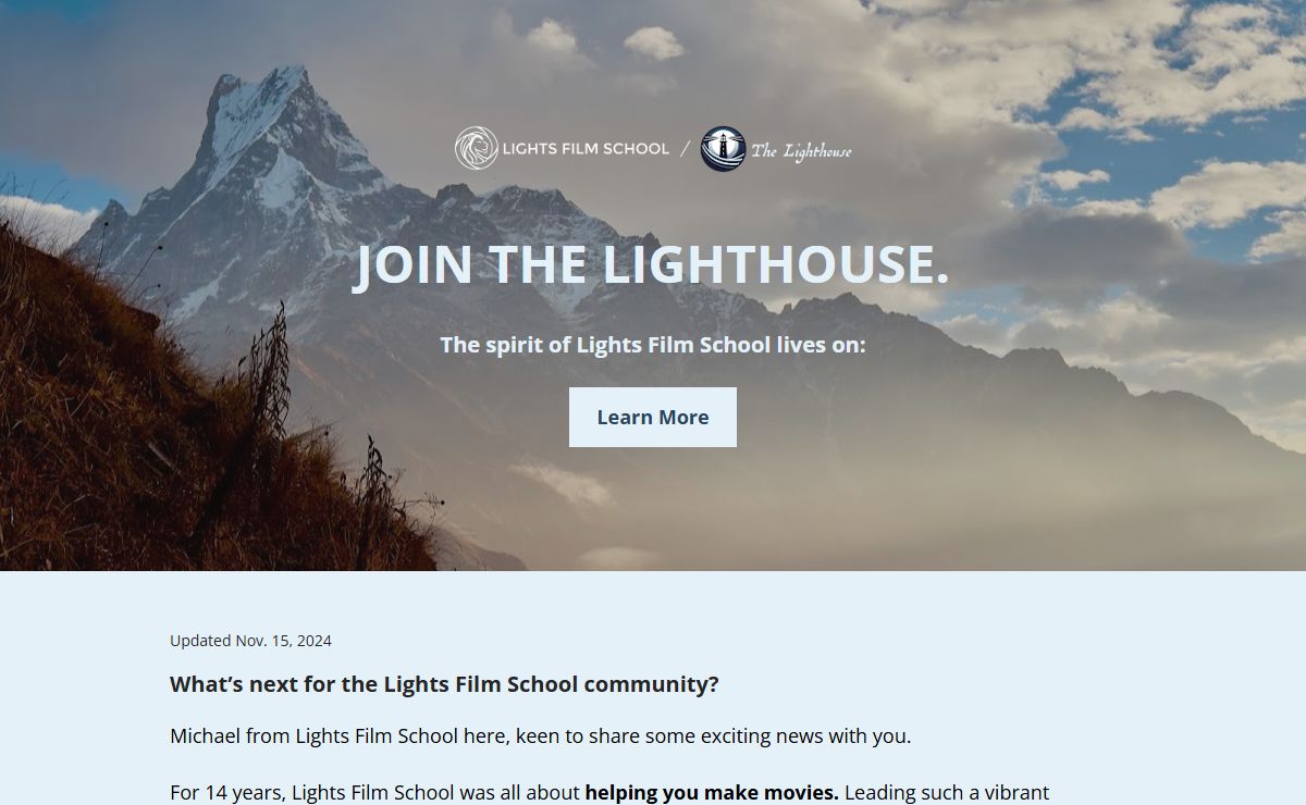 Join the Lighthouse.