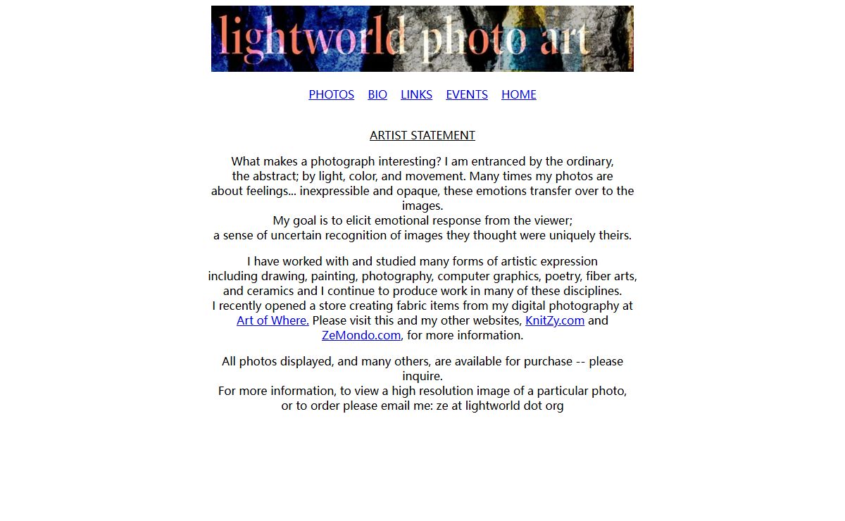 Photo Art by Ze daLuz: Lightworld
