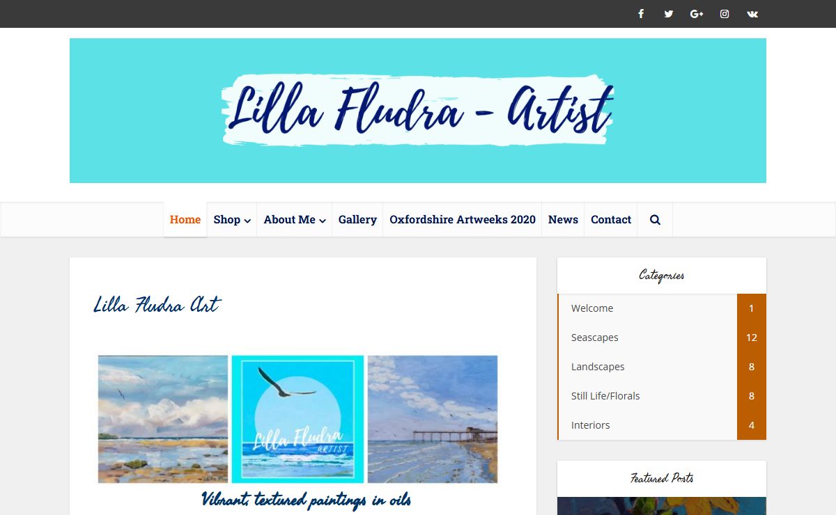 Home Page – Vibrant, textured paintings in oils – "Joy, Harmony, Inspiration""