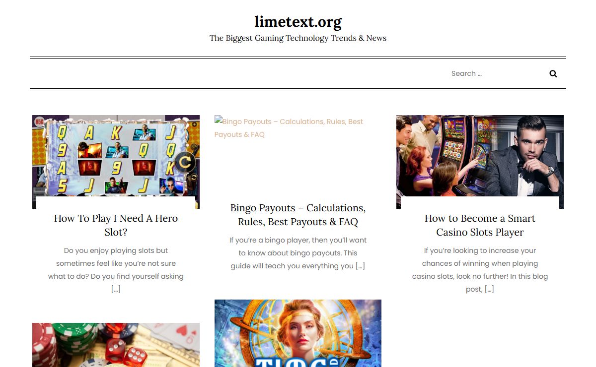 limetext.org - The Biggest Gaming Technology Trends & News