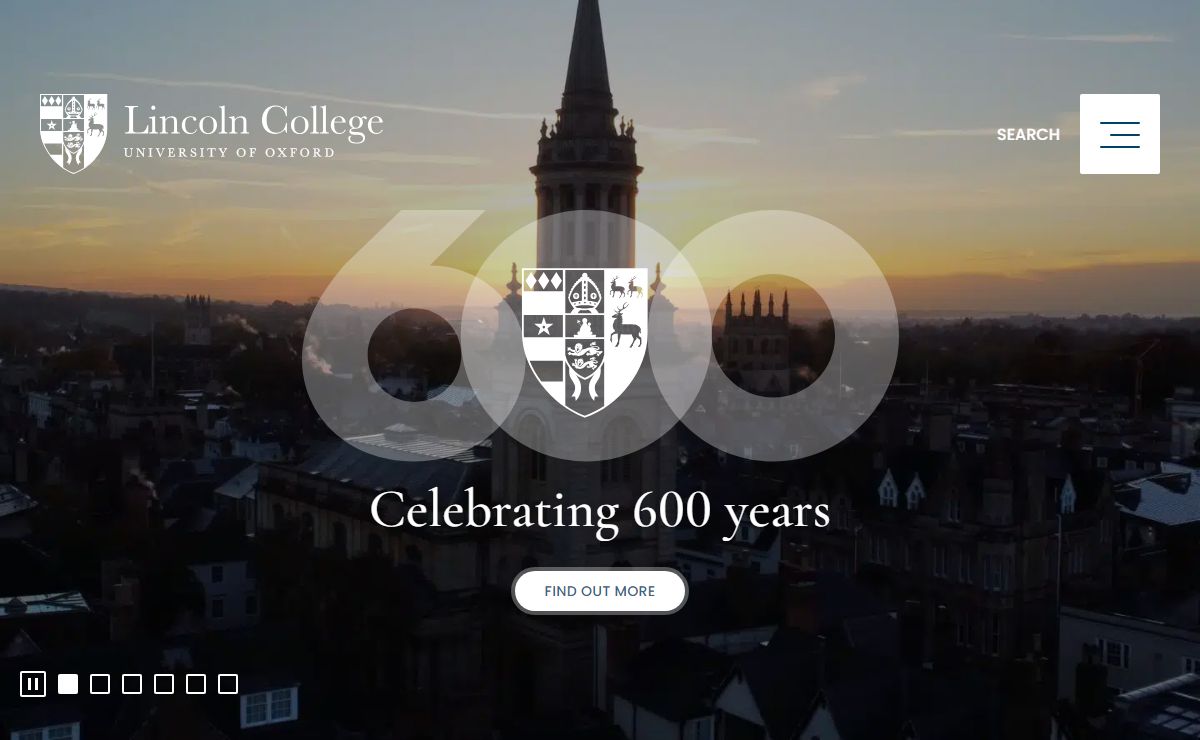 Home | Lincoln College Oxford