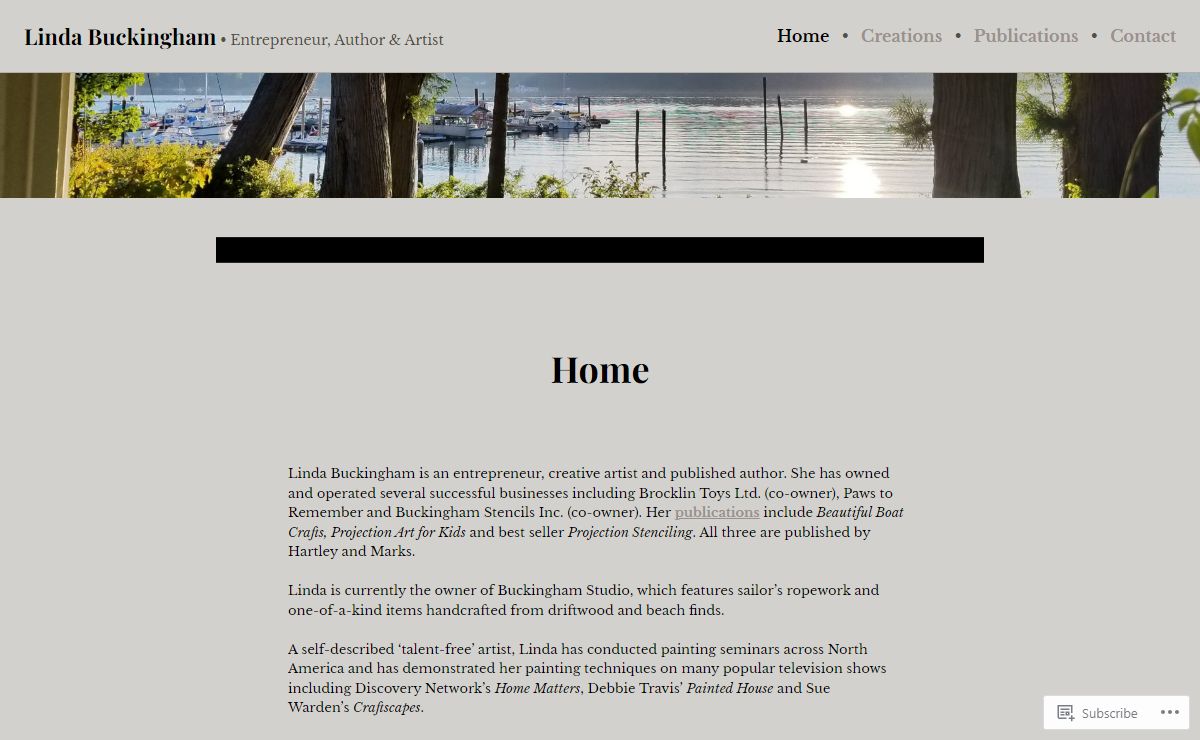 Linda Buckingham – Entrepreneur, Author & Artist
