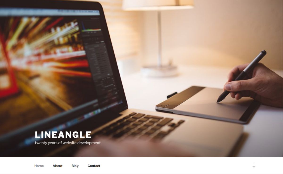 LINEANGLE – twenty years of website development