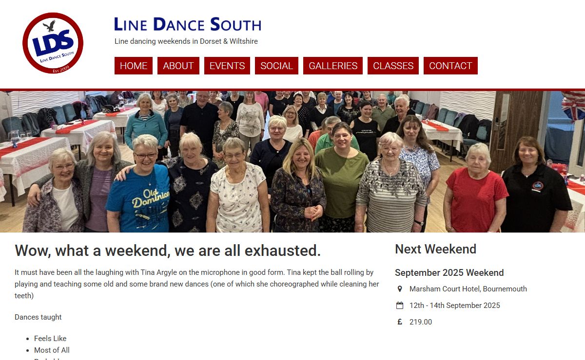 Line Dance South | Line Dancing in Dorset, Wiltshire & Hampshire