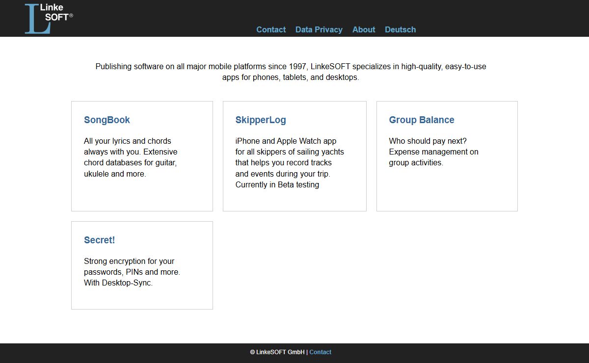 LinkeSOFT - Mobile and desktop apps
