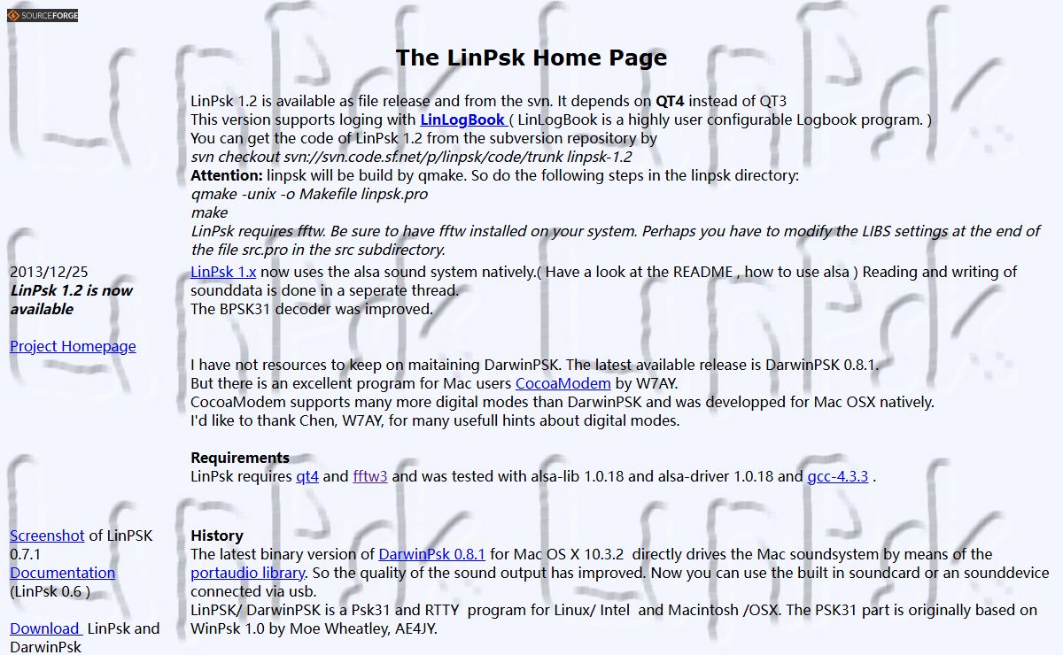 LinPsk a PSK31 Program for Linux