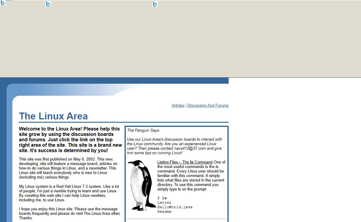 The Linux Area