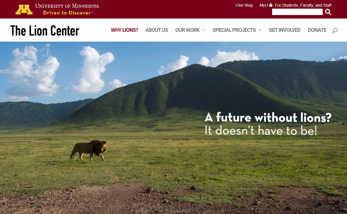 University of Minnesota Lion Center |