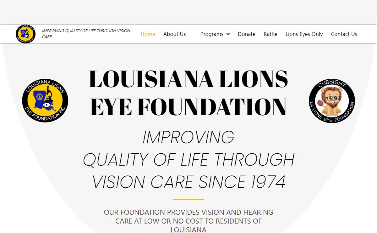 Louisiana Lions Eye Foundation | Louisiana | Free Vision Care