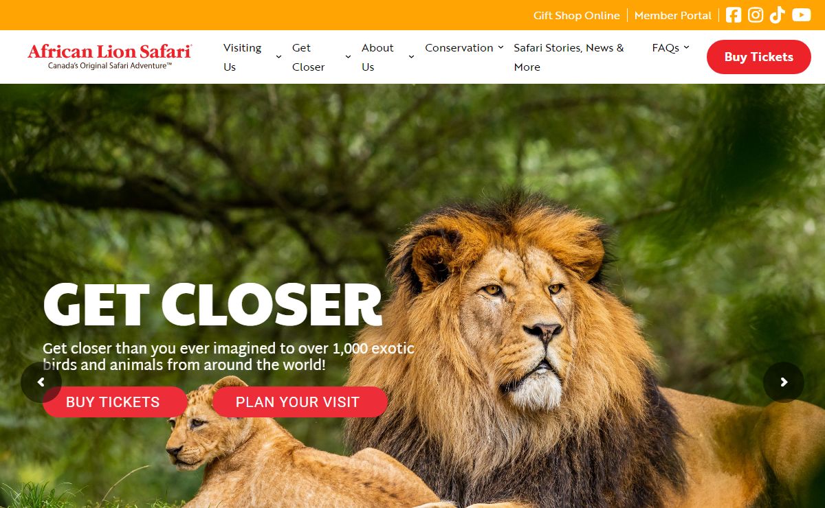 African Lion Safari - Canada's Original Safari Adventure™