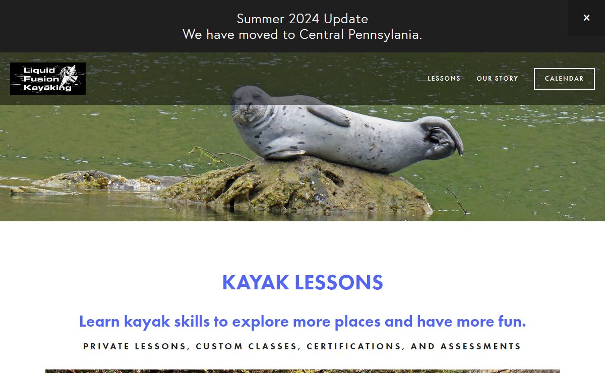 Liquid Fusion Kayaking | Kayak Lessons on the Mendocino Coast