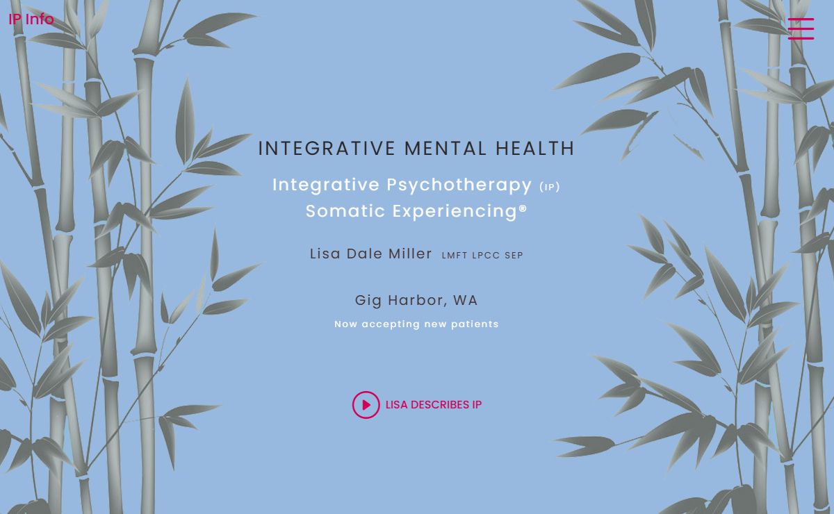 Lisa Dale Miller  Integrative Psychotherapy & Somatic Experiencing