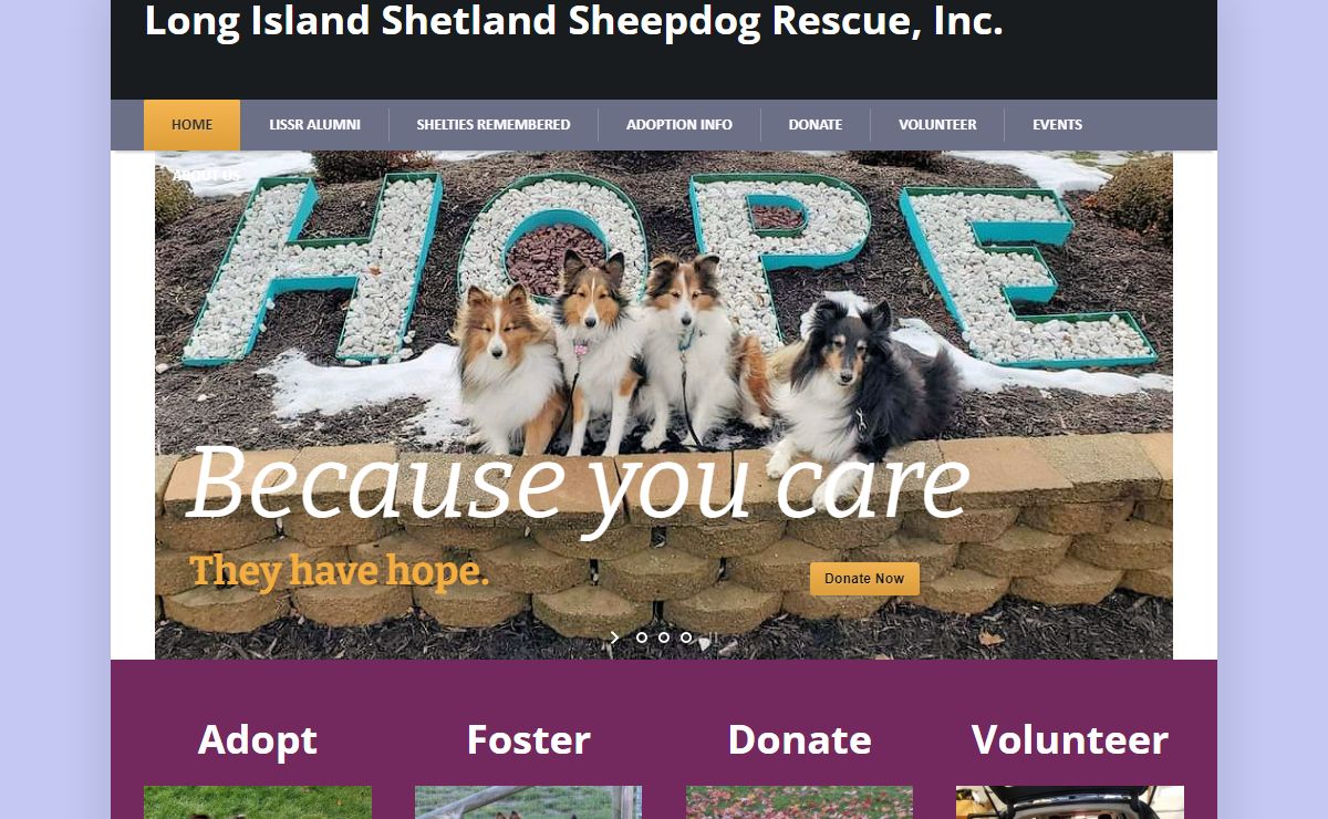 Long Island Shetland Sheepdog Rescue, Inc. –