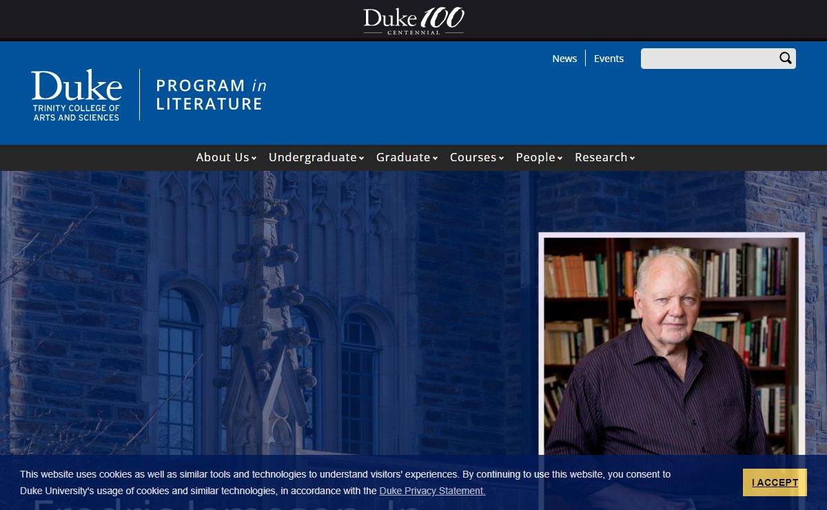 Front Page | Program in Literature