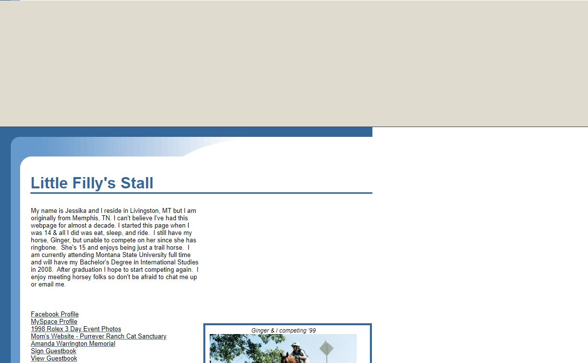 Little Filly's Stall