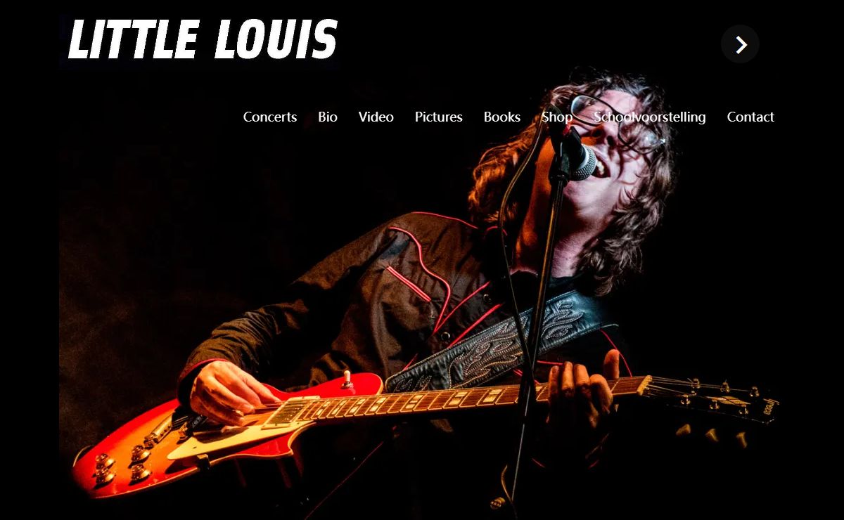 - Little Louis - Singer, Songwriter, Guitarist, Blues musician