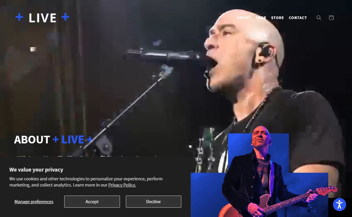 +LIVE+ | Official Online Store