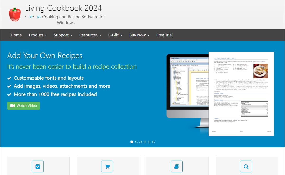 Recipe Software | Living Cookbook 2024