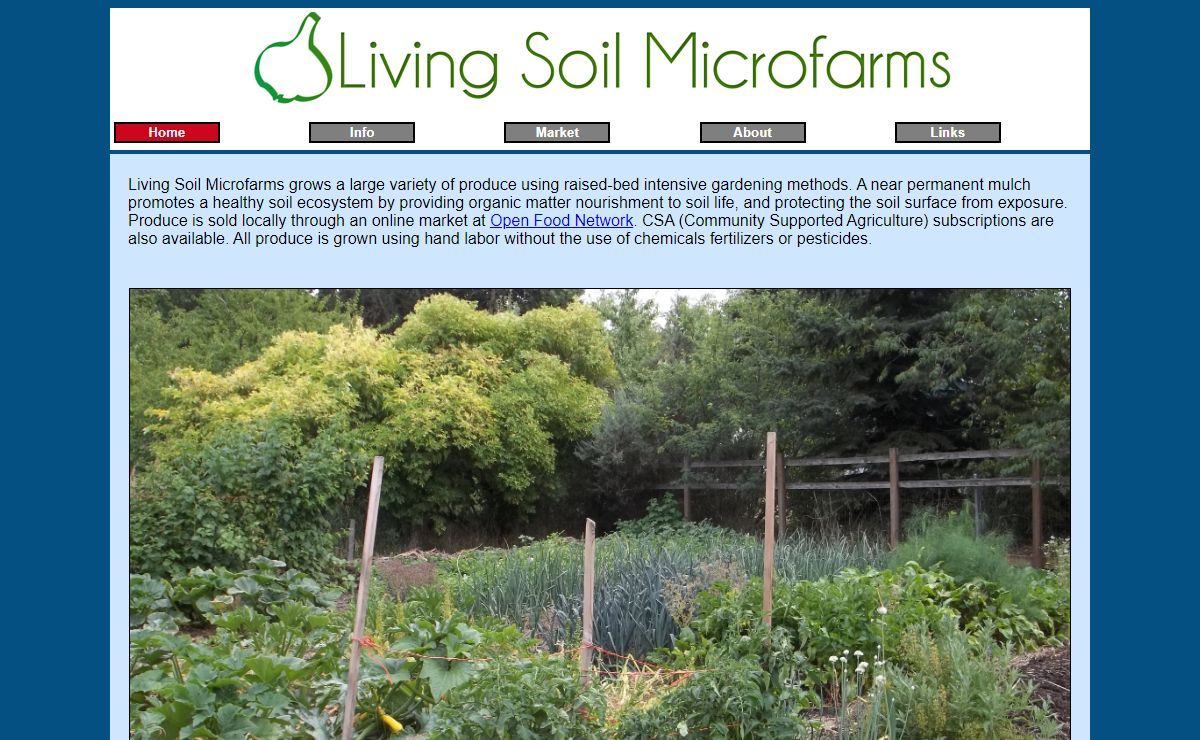 Living Soil Microfarms – Small Scale Ecological Farming