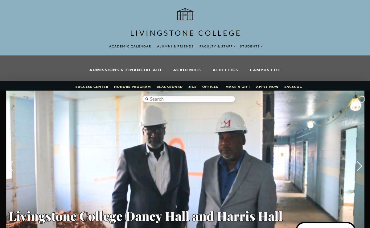 Livingstone College | Excellence – The Livingstone Way