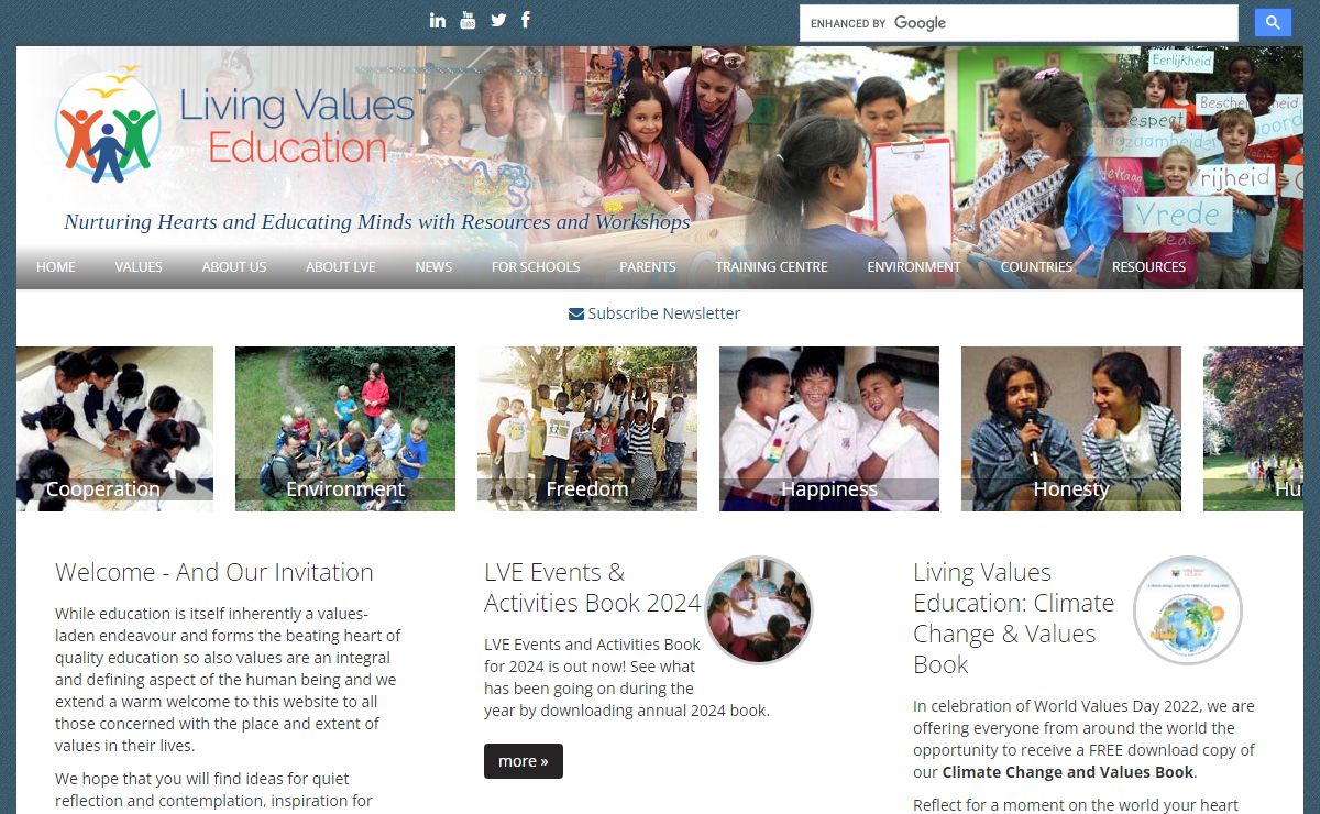 Values Education for Children and Young Adults, Morals, Character | Living Values