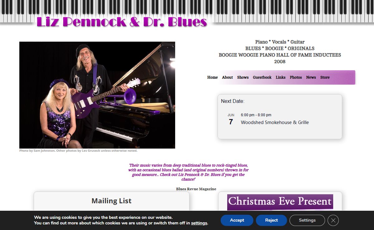 Liz Pennock & Dr. Blues
