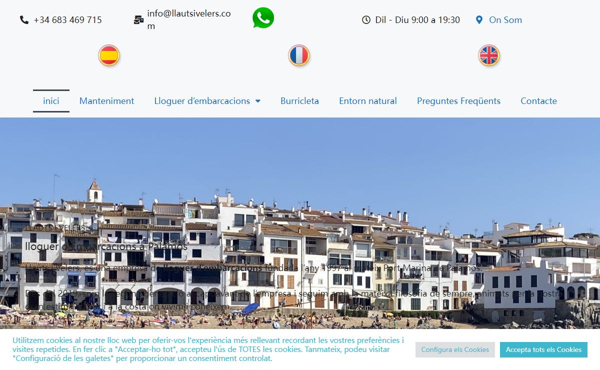 Lloguer embarcacions sense titulin a Palamos
