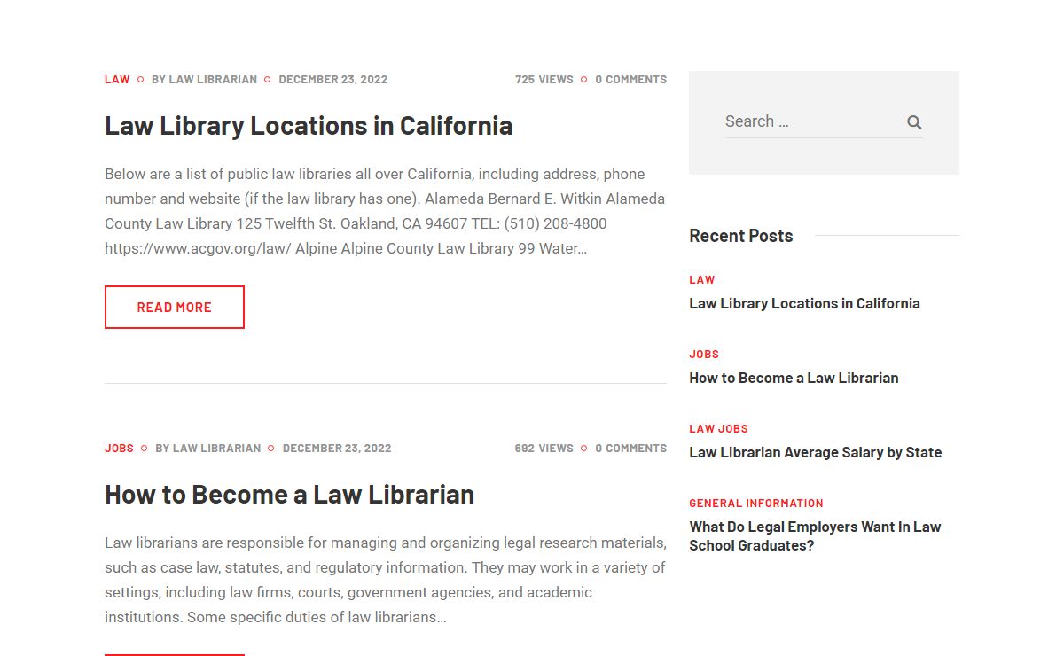 Law Librarian Blog